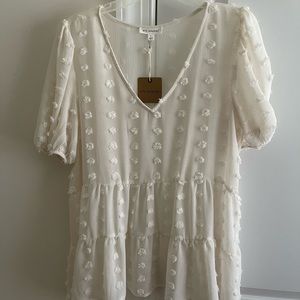 White Babydoll Shirt